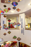 Decorative interior lobby of the Vietnamese Women's Museum in Hanoi, Vietnam