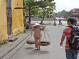 People near the Thu Bon River - Old Town, Hoi An, Vietnam