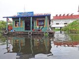 The floating Fisheries Administration building - Tonle Sap Lake, Siem Reap Province, Cambodia