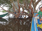 The first floor of the dwelling for the rangers of the Prek Toal bird sanctuary - Tonle Sap Lake, Siem Reap Province