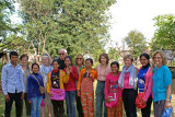 The Women for Women group and their sponsored young ladies (high school students)