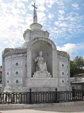 Italian Mutual  Benevolent Society Tomb - tallest and largest tomb in St. Louis Cemetery 1 in New Orleans