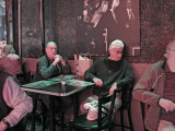 Elliott and Ken in the Blues City Cafe on Beale Street in Memphis, Tennessee