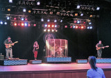Country music singer Holland Marie and her band at the Wildhorse Saloon in Nashville, Tennessee