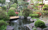 The seasonal garden at the Nunohan Hotel in Suwa-shi