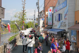  Morning Market  next to the Miyagawa River in Takayama