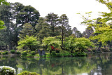 Horaijima Island in the Kasumiga-ike Pond of the Kenroku-en Garden - Kanazawa