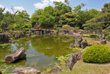 Ninomaru Garden - a traditional Japanese landscape garden in Nijo Castle in Kyoto