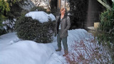 Judy was not happy with the snow and the cold when she returned home.
