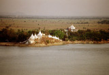 Sagaing Temples on Irrawaddy River