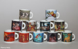 Yujin Mini Mug Cups Art Collection