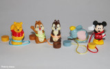 Yujin Disney Characters Walking Mascot set