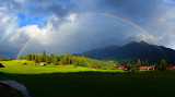 Rainbow in Seefeld Austria