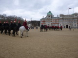 Changing of guard at Horse Guards Parade