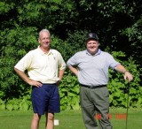Denny B. & Ed B. golfing