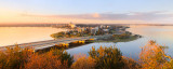 South Perth and The Swan River at Sunrise,9th August 2011