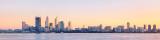 Perth and the Swan River at Sunrise, 1st September 2011
