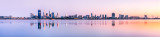 Perth and the Swan River at Sunrise, 7th October 2011