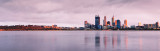 Perth and the Swan River at Sunrise, 12th October 2011