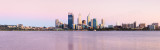 Perth and the Swan River at Sunrise, 28th October 2011