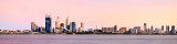 Perth and the Swan River at Sunrise, 29th October 2011