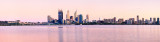 Perth and the Swan River at Sunrise, 30th October 2011