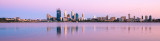 Perth and the Swan River at Sunrise, 8th December 2011