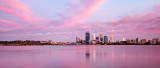 Perth and the Swan River at Sunrise, 23rd December 2011