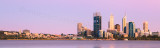 Perth and the Swan River at Sunrise, 16th January 2012
