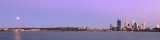 Perth and the Swan River at Sunrise, 1st October 2012