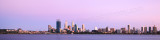 Perth and the Swan River at Sunrise, 25th October 2012