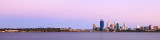 Perth and the Swan River at Sunrise, 19th February 2013