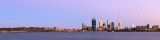 Perth and the Swan River at Sunrise, 25th February 2013