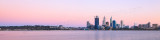 Perth and the Swan River at Sunrise, 6th March 2013