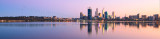 Perth and the Swan River at Sunrise, 12th May 2013