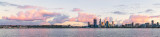 Perth and The Swan River at Sunrise, 10th August 2013