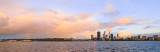 Perth and The Swan River at Sunrise, 16th August 2013