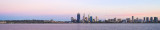 Perth and the Swan River at Sunrise, 13th October 2013