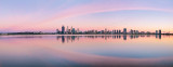 Perth and the Swan River at Sunrise, 25th October 2013