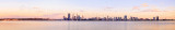 Perth and the Swan River at Sunrise, 5th February 2014