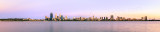 Perth and the Swan River at Sunrise, 13th February 2014