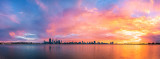 Perth and the Swan River at Sunrise, 10th April 2014