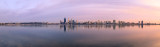 Perth and the Swan River at Sunrise, 2nd May 2014