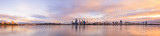 Perth and the Swan River at Sunrise, 6th May 2014