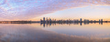 Perth and the Swan River at Sunrise, 17th September 2014
