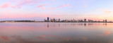 Perth and the Swan River at Sunrise, 28th October 2014