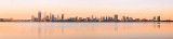 Perth and the Swan River at Sunrise, 12th December 2014