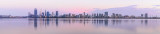 Perth and the Swan River at Sunrise, 6th January 2015