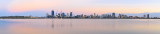Perth and the Swan River at Sunrise, 7th January 2015