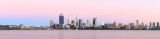 Perth and the Swan River at Sunrise, 11th January 2015